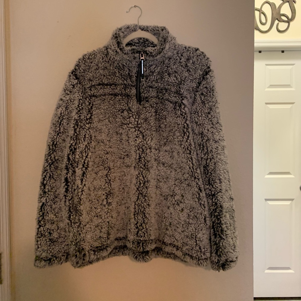 Quarter Zip Sherpa